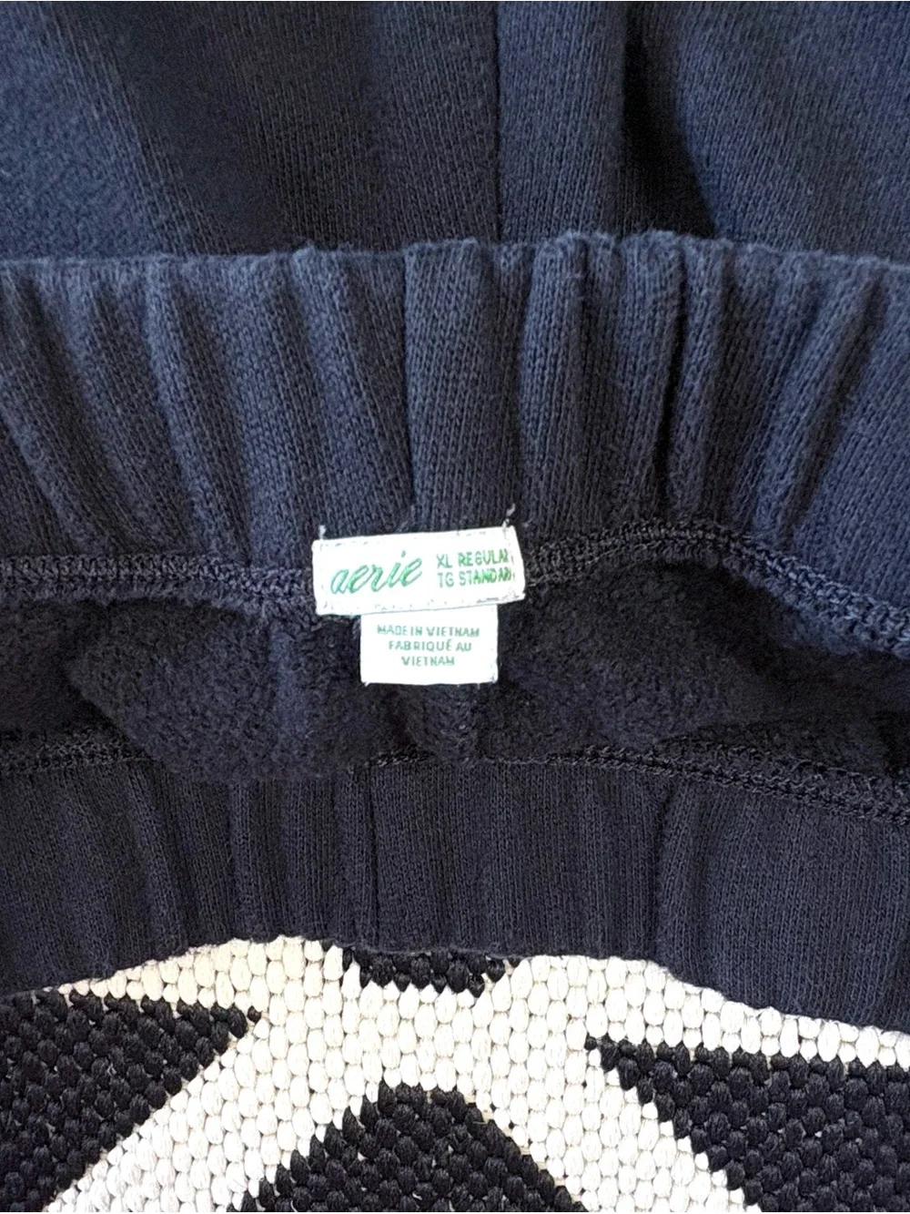 Aerie Fleece Of Mind Jogger Sweatpants in Black XL - Picture 10 of 11